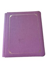 Creative Memories Expandable 8"x10" Deep Rose Mauve Album Never Used