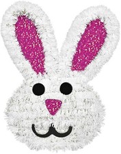3D Easter Bunny Indoor Outdoor Hanging or Table Top Easter Dinner Gift Decor