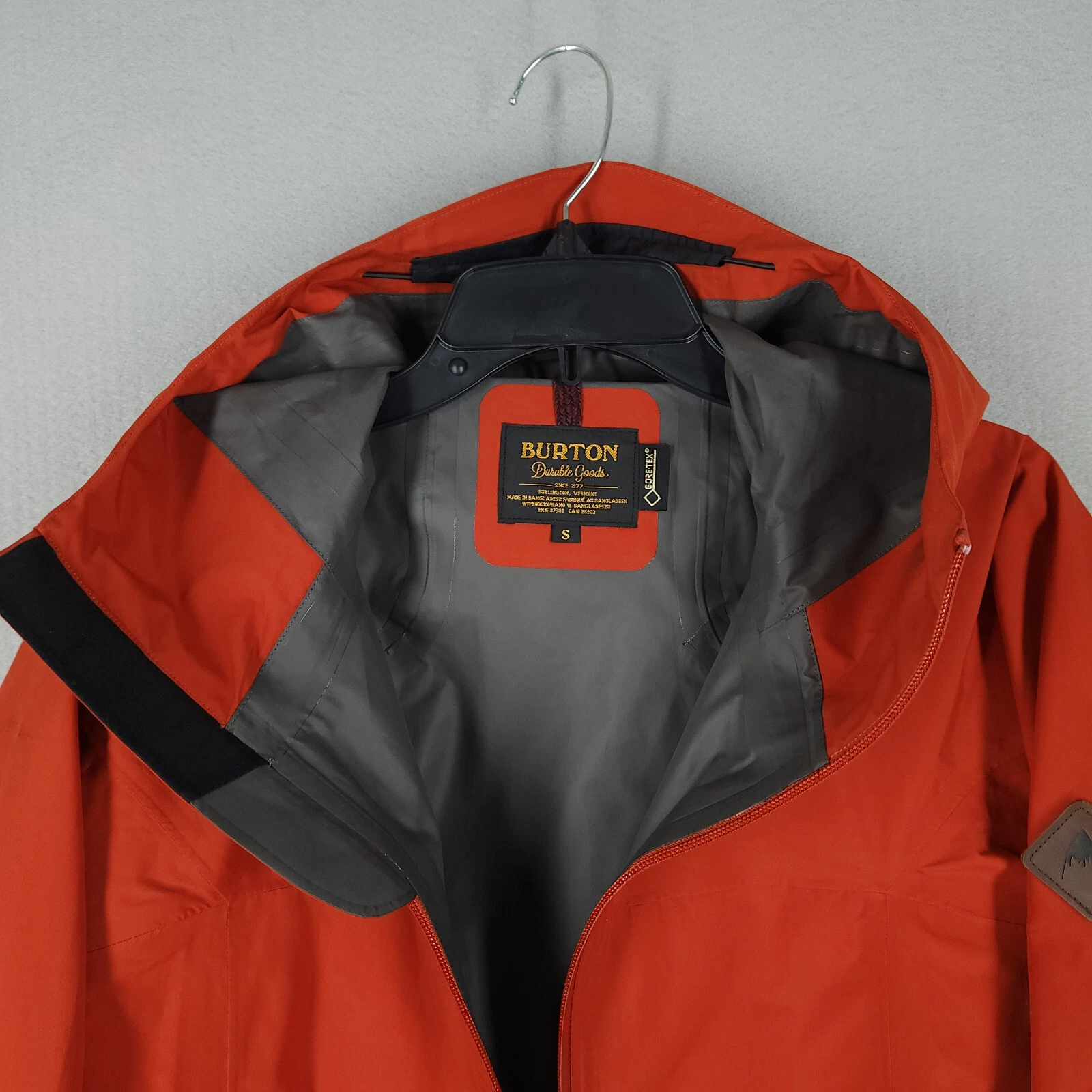 burton packrite packable rain snow goretex 2l jacket