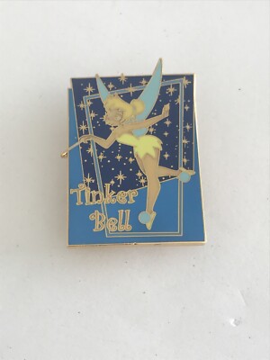 Disney Pins DLRP Tinker Bell Blue Rectangle