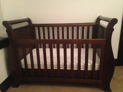 boori sleigh convertible cot