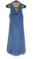 Vintage 90s Teeze Me Y2K Blue Cottagecore dress Size 5