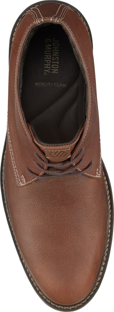 204550 KIPTON MENS SHOE Size 13 Dark TAN LEATHER CHUKKA BY JOHNSTON & MURPHY Johnston & Murphy Men main image 4