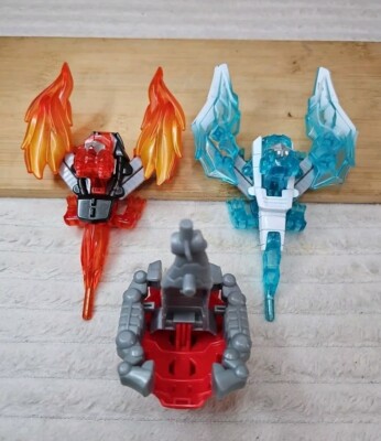 Transformers Rescue Bots Wingblaze Knight Watch & Freezer Burn sehr guter Zustand