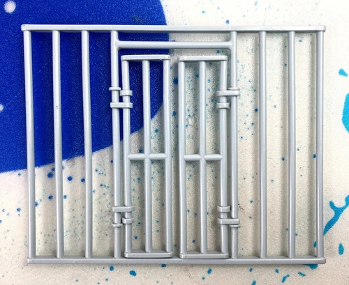 Technodrome Jail Wall & Doors Vintage TMNT Ninja Turtles Playset Part 1990 A