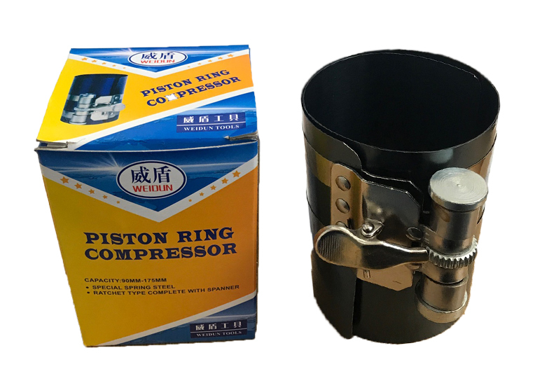ENGINE PISTON RING RATCHET TYPE COMPRESSOR CLAMP x 3 100MM RDGTOOLS JOB LOT