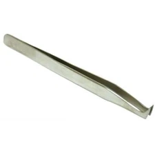#6 Slant Anti Acid Magnetic Sharp Tip Tweezers