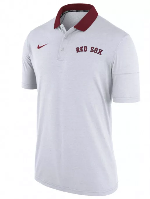 Nike Men's Boston Red Sox GM Touch Baseball Polo Jersey Shirt 3XL