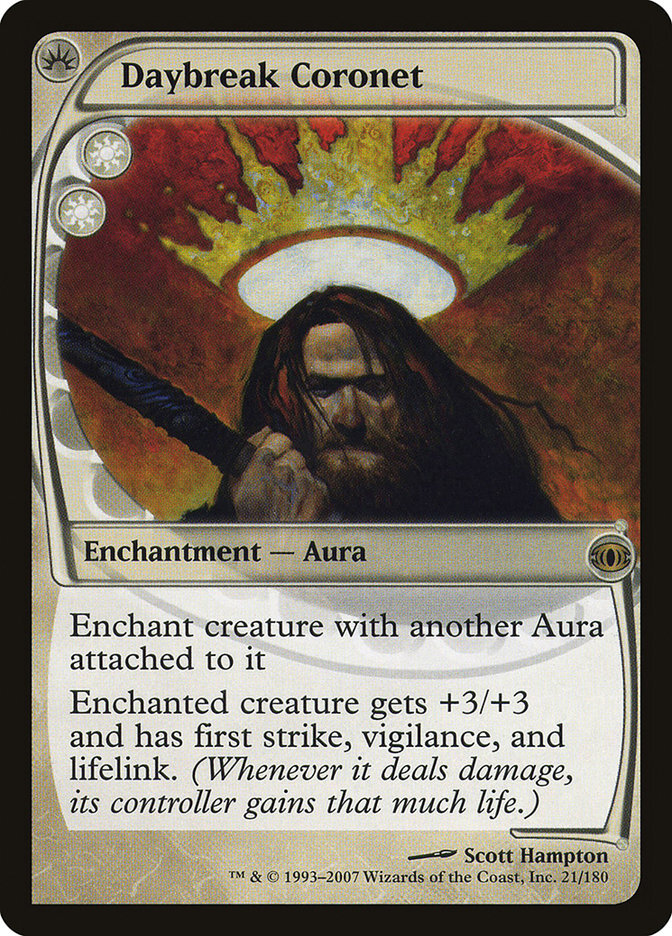 Daybreak Coronet - Future Sight (21) mtg Magic the Gathering - NM