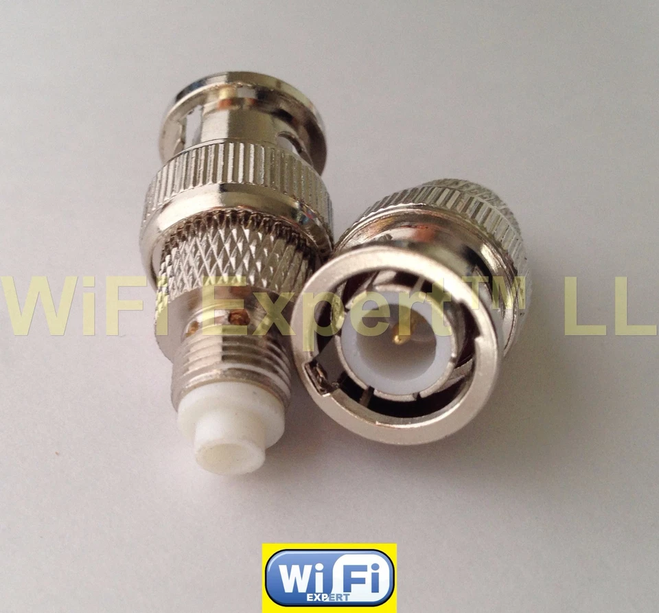 1 x BNC Male Plug to FME female Jack RF Coax Adapter Connector Converter USA - Image 3 of 3