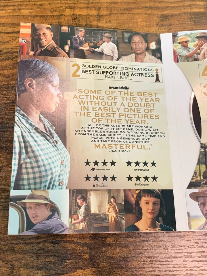 Mudbound FYC DVD 2017 Netflix Screener Mary J Blige For Consideration Promo - Image 3 of 4