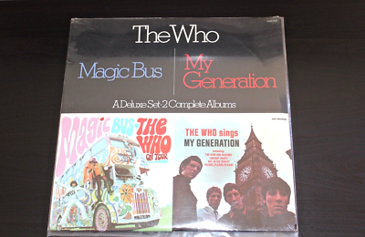 The Who Magic Bus and My Generation Double LP Set MCA2-4068