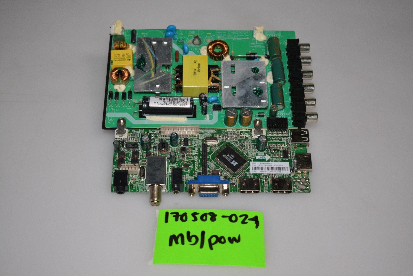 WESTINGHOUSE DW39F1Y1 MAIN BOARD/POWER BOARD CVB39004; MS1E198407 eBay