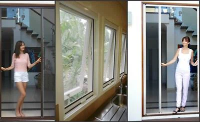 Diy Retractable Fly Screens For French Doors And Windows
