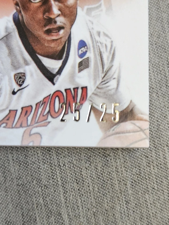 2015 Panini Immaculate collection multi-sport  Arizona Wildcats 4 player relic - Изображение 3 из 3