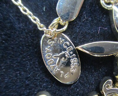 Pendentif PLAYBOY Playmate Of The Month En Acier Et Zirconium - Rose - Neuf Avec étiquettes