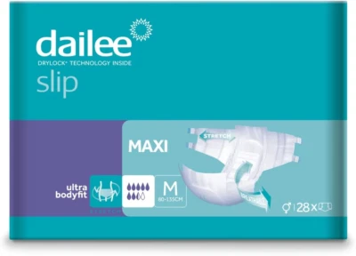 Dailee Slip Maxi M, L/XL und XXL - 28x Windeln für Erwachsene - Inkontinenz