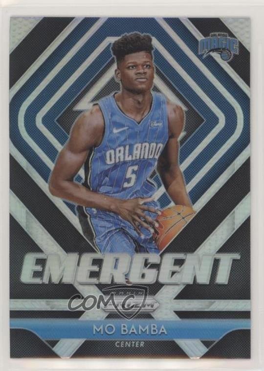 2018-19 Panini Prizm Emergent Silver Prizm Mo Bamba #6 0c2