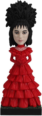 lydia beetle juice red dress How the Goth-Glam Costumes of 'Beetlejuice Beetlejuice' Came to Life