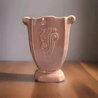 Vintage Red Wing Art Deco Trophy Vase # 951 Blush/Pink Color