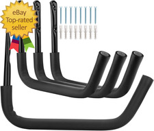 Heavy Duty Steel Kayak Storage Rack Wall Mount Garage Hanger For Ladder Canoe
