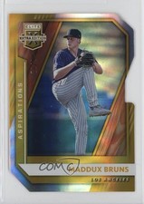 2021 Panini Elite Extra Edition Aspirations Gold Die-Cut 21/24 Maddux Bruns 1u6