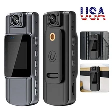 1080P Mini Police Camera  Audio Video Recorded DVR IR Night Cam WIFI Camcorder