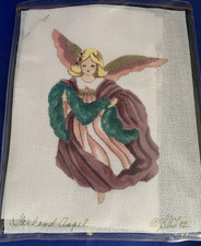 Stitchin' Stuff Joan Thomasson Needlepoint Angel Ornament Kit Garland Angel