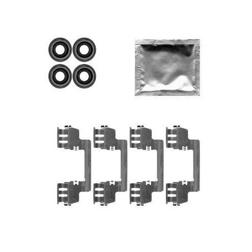 Kit d'accessoires plaquette de frein Hella pour supprimer les sifflements au freinage