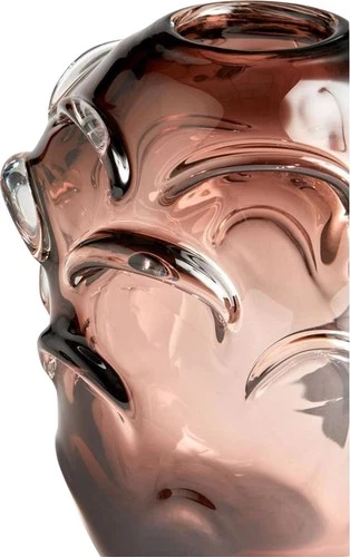 Vintage Purple Glass Vase-Lunaria Collection - Picture 2 of 12