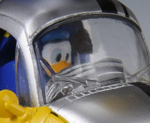 Transformers Disney Etiqueta Pato Donald Vehículo de Vacaciones Figura Takara Tomy Japón Foto 2 de 4