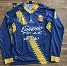 NWT Pirma Monarcas Morelia 19/20 Away Longsleeve Futbol Soccer Jersey Size Small