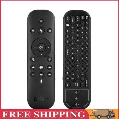 2.4G 6-axis Gyro Air Mouse Bluetooth-compatible Voice Remote Control (Black)