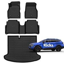 for Nissan Kicks Floor Mats 2018 2019 2020 2021 2022 2023 2024 Car Mats