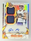 2024 Topps Resurgence Drake Maye Ignite Rookie Patch Auto RC IPA-DM Patriots