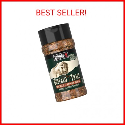Weber Buffalo Trace Whiskey Flavored Seasoning, 3.5 Ounce