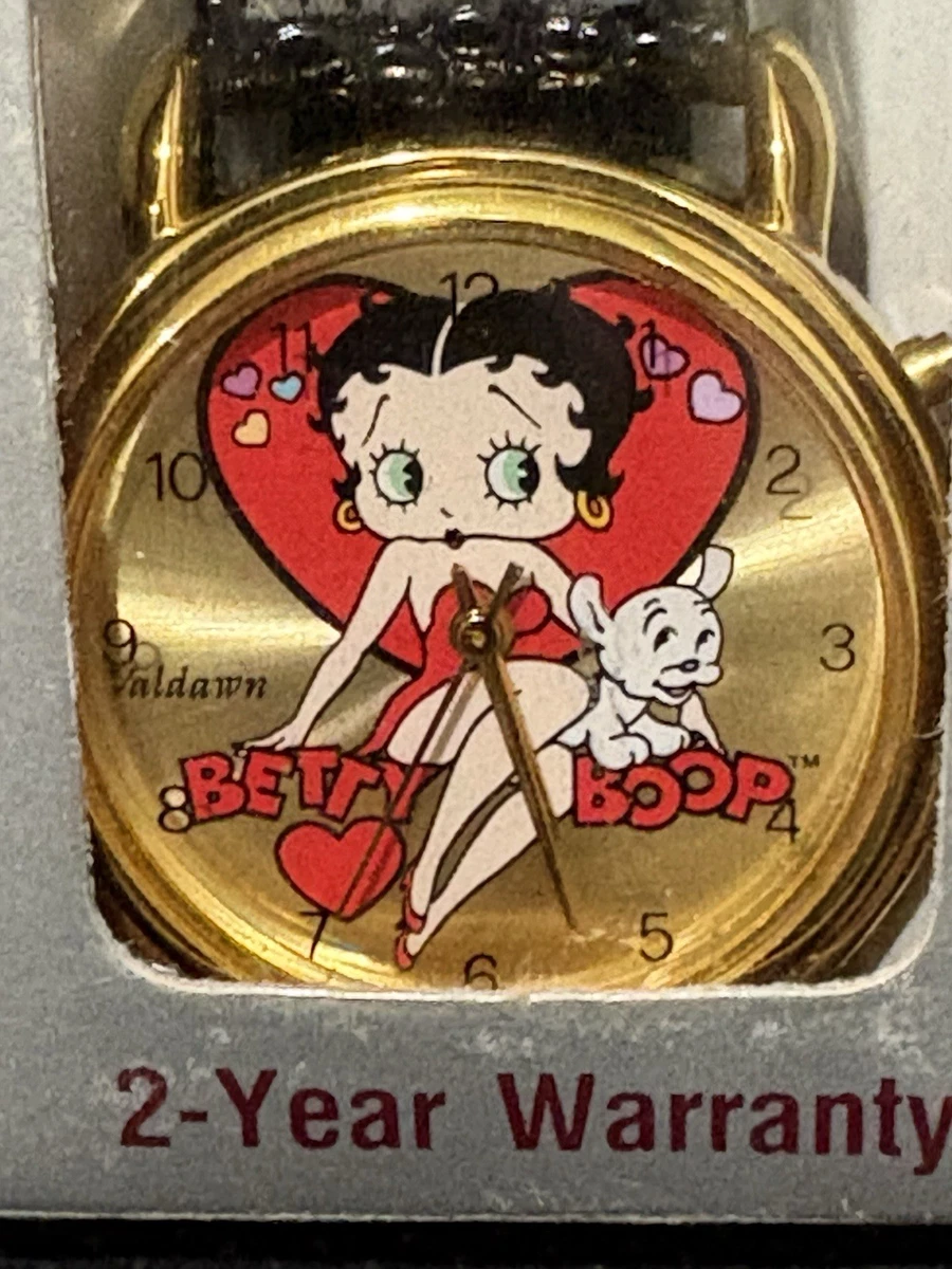 Betty Boop アニメーション時計 Preços baixos em Relógios de pulso Betty Boop | eBay