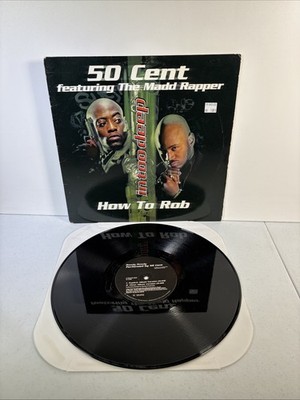 50 CENT (FEAT. THE MADD RAPPER) {How To Rob/Rowdy Rowdy} 1999 12''
