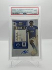 2020-21 Panini Chronicles Tariq Lamptey Silver Auto Rookie Ticket /99 PSA 9