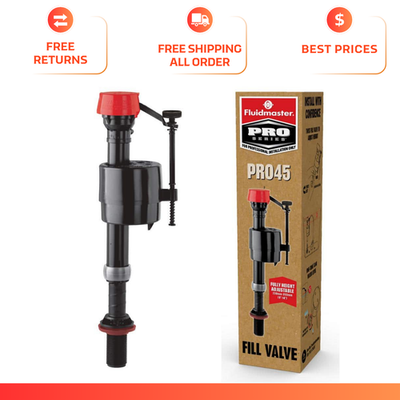 #ad #ad Fluidmaster Pro Series Toilet Fill Valve PRO45 – Quiet Adjustable Durable $14.03
