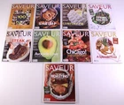 Saveur World Cuisine Chef Magazine Lot Bundle Complete Year Set Full 2007 Cookin