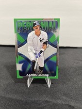 Aaron Judge 2026 Topps Celebration Perennial All-Stars PAS-14 Yankees Green /99
