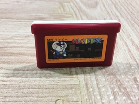 UF2807 Mappy Famicom Mini BOXED GameBoy Advance Japan