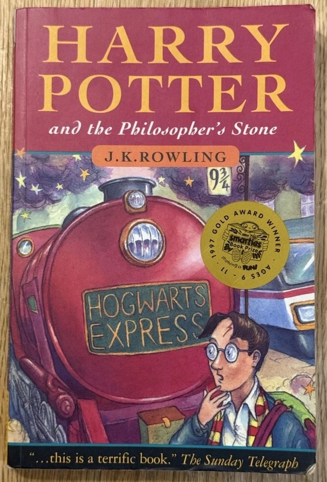 Harry Potter Philosopher's Stone 1st Edition  PB Young Wizard + Chamber Secrets - Image 2 of 4