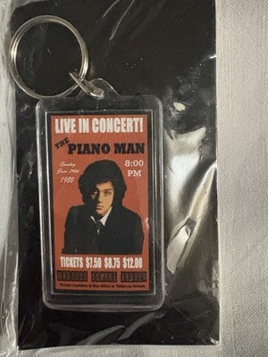 Billy Joel 2009 Piano Man Keychain