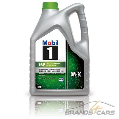 MOBIL 1  5 L LITER ESP 0W-30 GSP MOTOR-ÖL MOTORENÖL 52296311