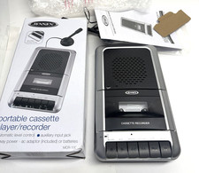 NEW Jensen Cassette Recorder MCR-100 Tested Working- No Mic