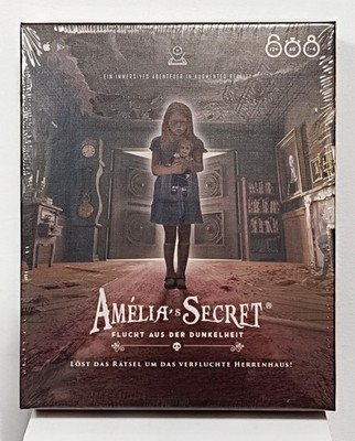 Amelia s Secret: Flucht aus der Dunkelheit Escape Game Brettspiel Neu