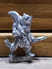 Warhammer Lizardmen Skink Hero Champion Metal 1996 OOP GW