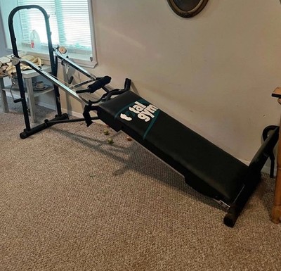RARE Vtg TOTAL GYM 11000 COMMERCIAL GRADE Home Exercise Fitness + Accessories